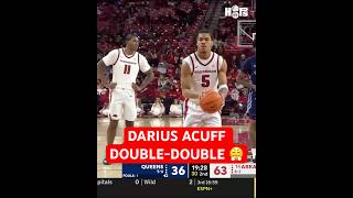 Star Freshman Darius Acuff Went Off For 23 Points Along With Dropping 10 Ists Against Queens