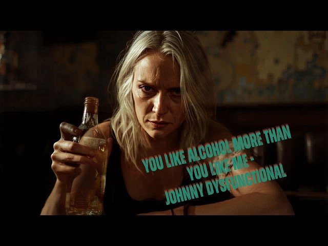 YOU LIKE ALCOHOL MORE THAN YOU LIKE ME   Johnny Dysfunctional