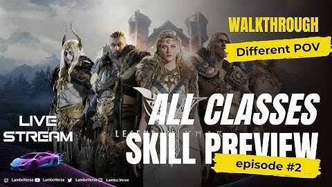 Legend of Ymir All Class SKill Preview Close Cam POV #legendofymir #ymir #youtube