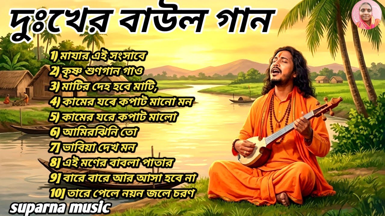 😭 মন ভেঙে দেবে এই কষ্টের বাউল গান | Sad Baul Gaan Collection