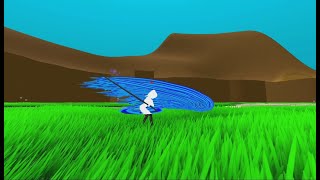 Water Surface Slash unity shader showoff