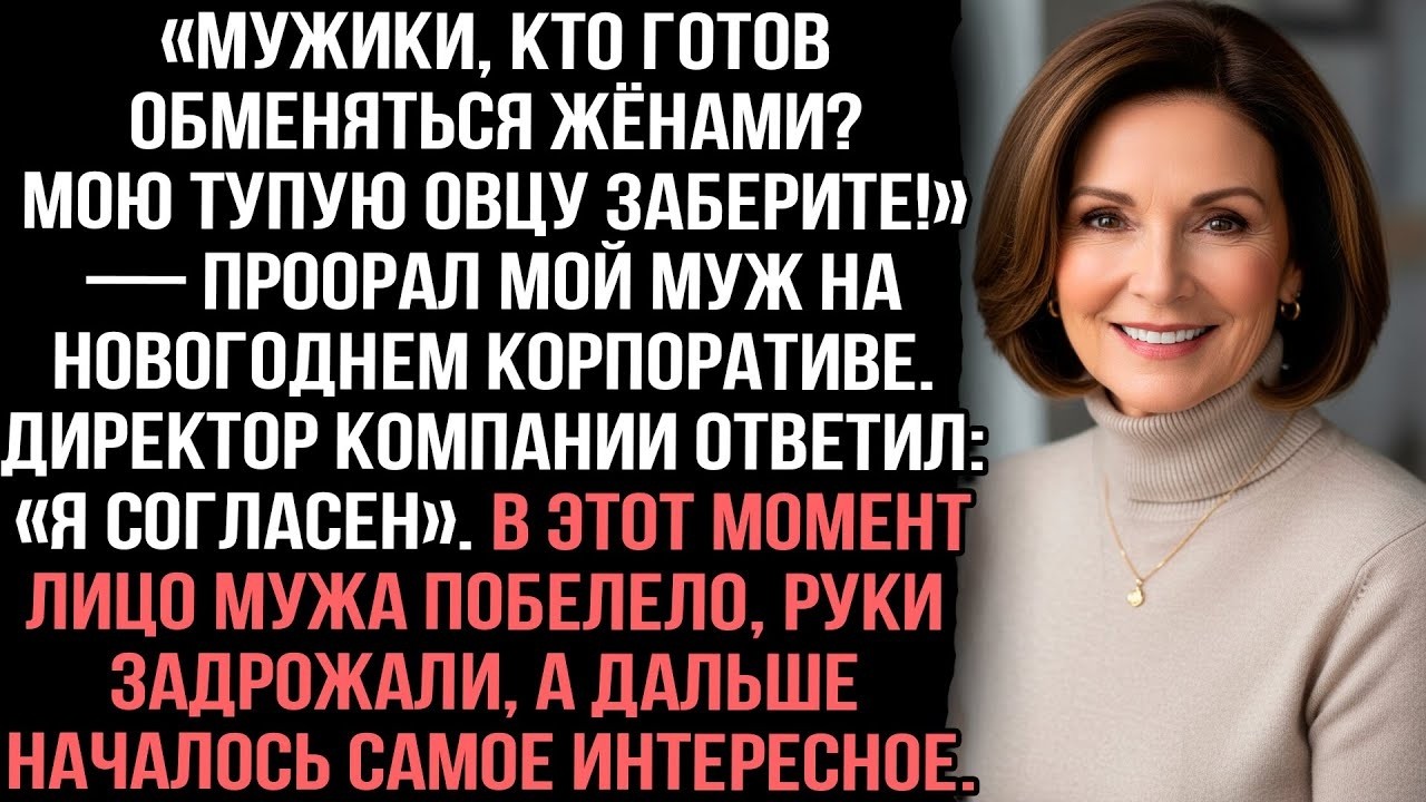 Муж предложил обмен жёнами. Когда директор согласился — он побелел и задрожал от страха.