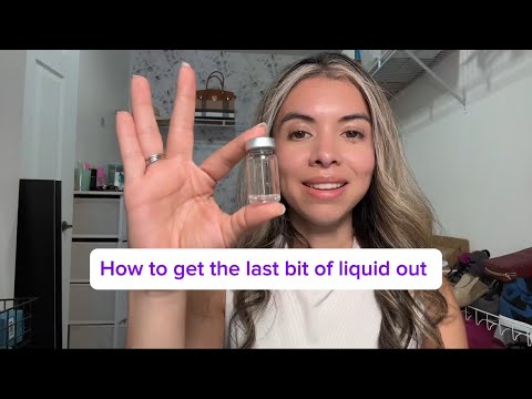 Getting the last drops of liquid from vial of semaglutide or Tirzepatide