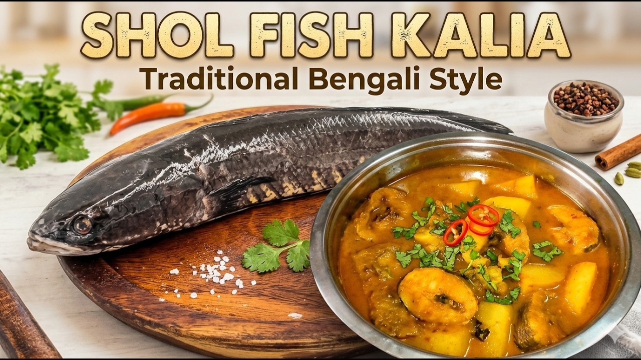 Sole Macher Kalia - The Best Recipe You'll Ever Make || শোল মাছের কালিয়া