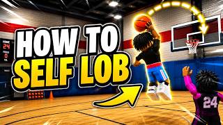 How To SELF LOB In Practical Basketball! ROBLOX