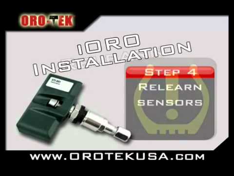 How to install and relearn (program) iORO TPMS Sensor Instructions