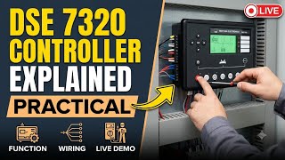 How to use Dse7320 controller step by step explained | Power learning channel 