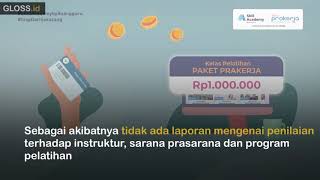 Direktur eksekutif manajemen pelaksana kartu prakerja denni puspa
purbasari memutuskan untuk menghentikan pelatihan prakerja. keputusan
tersebut tertua...