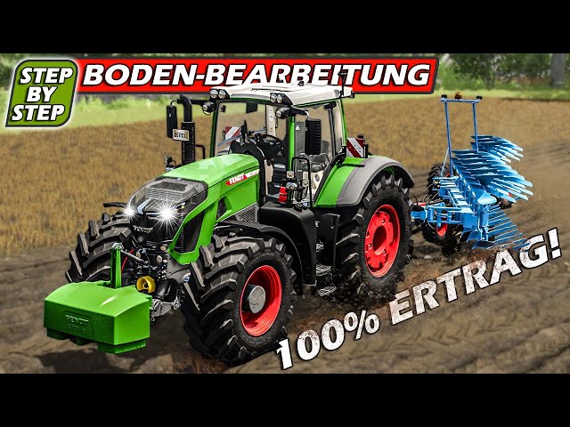 LS25: Richtige BODENBEARBEITUNG - So bekommst du 100% ERTRAGS-BONUS |  Farming Simulator 25?! - YouTube