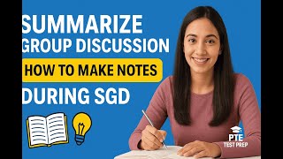 🚀 PTE Summarize Group Discussion | Practice &amp; Tips for Full Marks @Ptetestprep