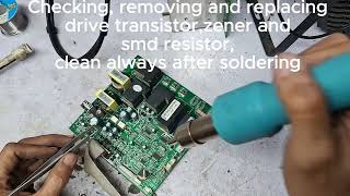 Snat Toroidal Inverter E02 error repair