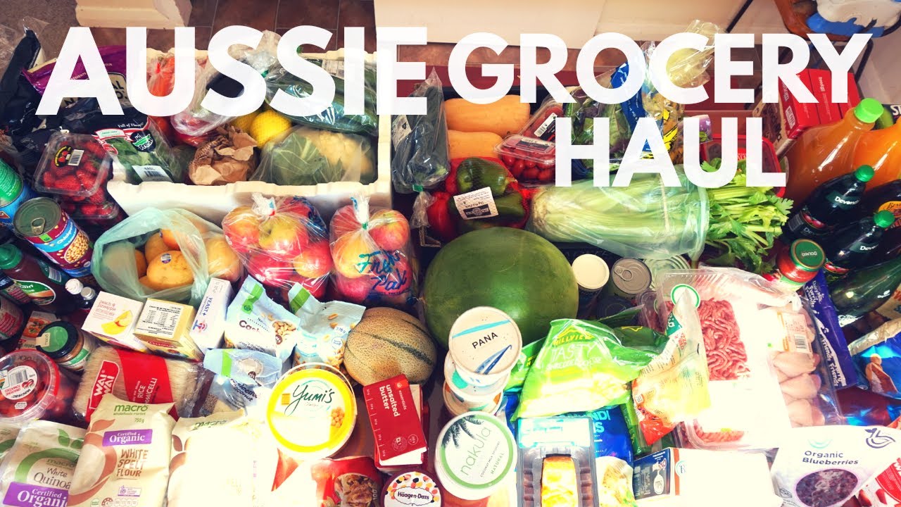 Grocery Haul Two Weeks Of Groceries Plus Shop With Me Australian 