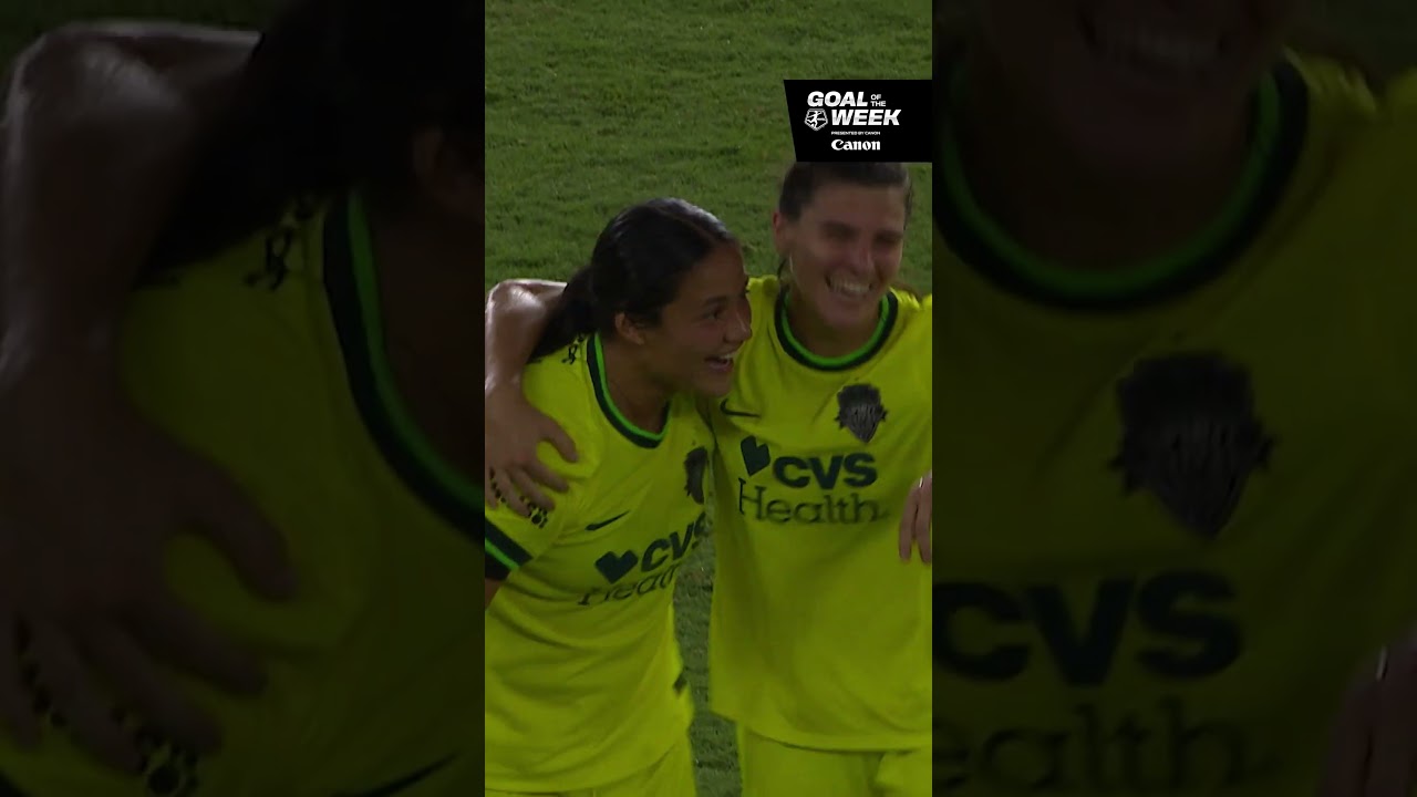 Golazo had us like 😙🤌Sofia Cantore earns Goal of the Week presented by @CanonUSA!