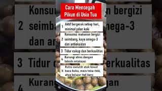 Cara Mencegah Pikun di Usia Tua