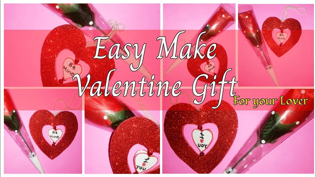 Easy Make Valentine Gift for your lover |  valentine gift idea | Creativora Art 