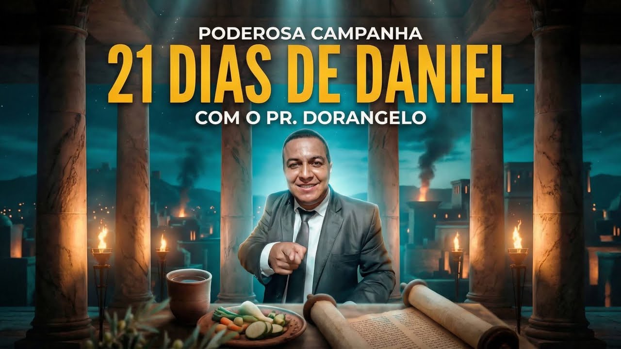 Oração das 23:00 Horas da 23:00 da Noite / Vinte Um Dias de Daniel / Com o @PastorDorangeloRodrigues