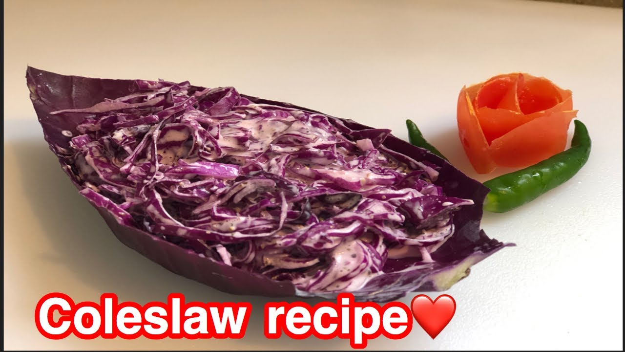 Coleslaw Recipe।। YouTube