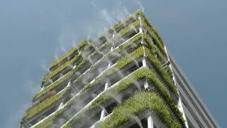 Going green in China means aiming several stories high