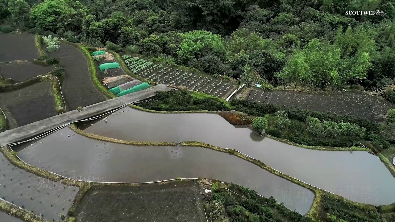 2019 4 15新北市金山區八煙聚落水梯田空拍mv 4k60p Bandari 音樂世界 空靈之聲 Youtube