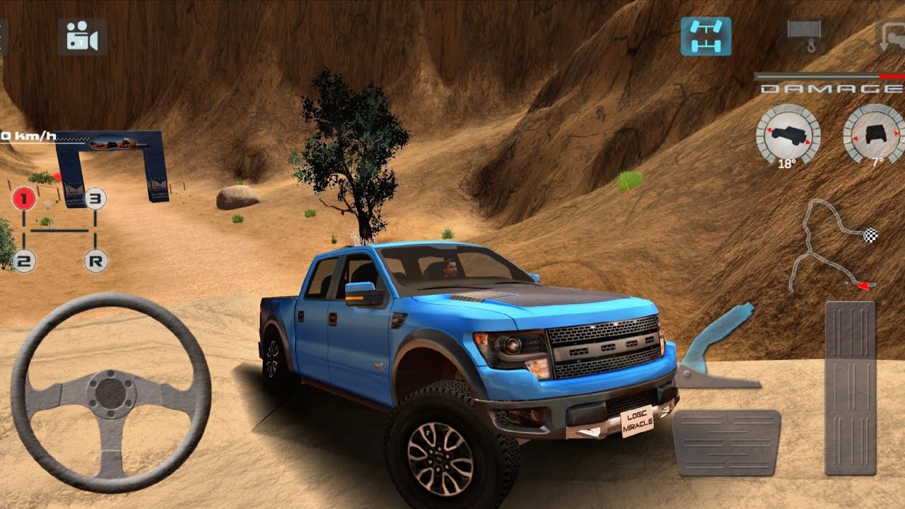 New Pickup 4X4 SUV Extreme OffRoad Drive OffRoad Drive Desert