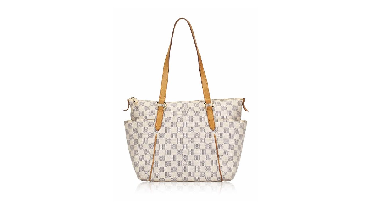 ❤️REVIEW - Louis Vuitton Totally PM Damier Azur 