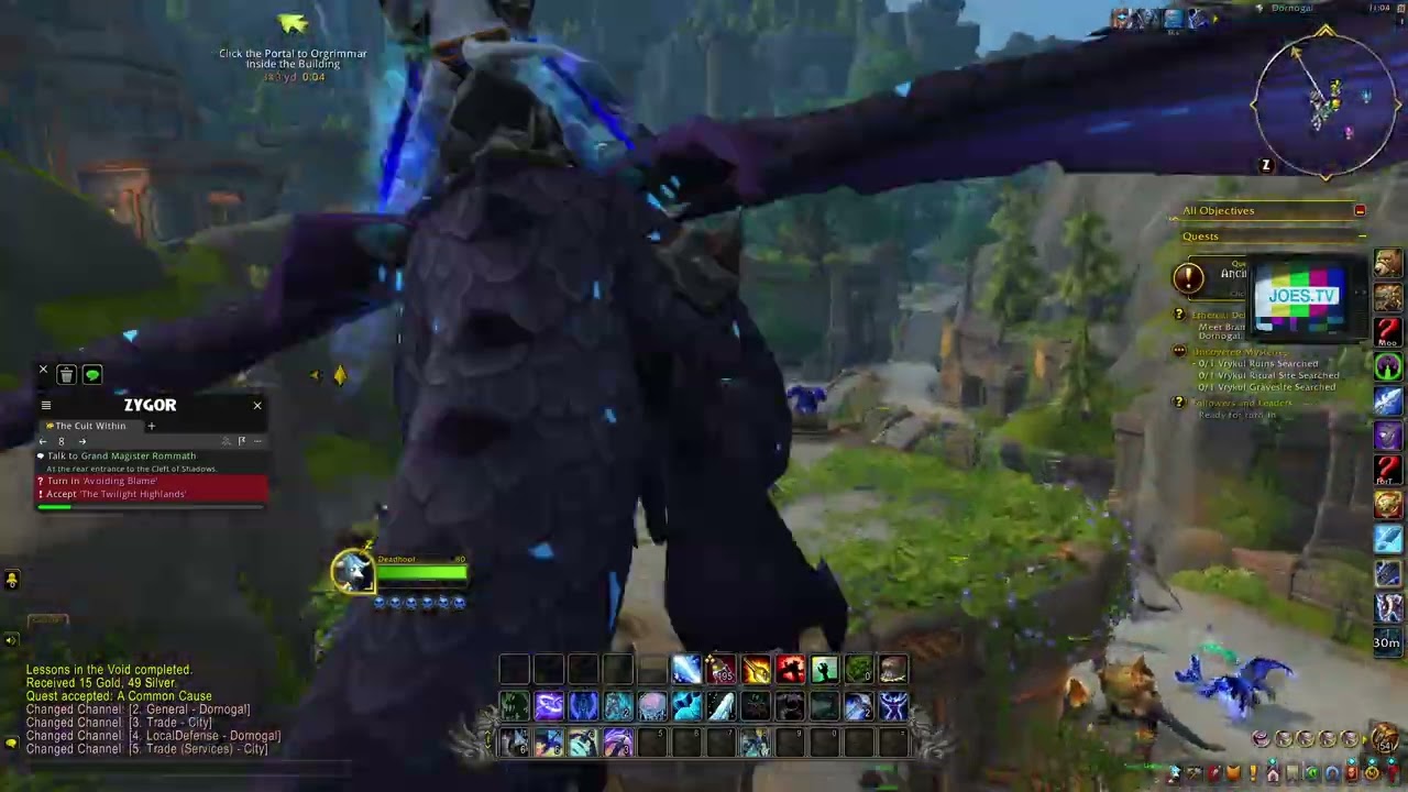 World of Warcraft, Midnight prelaunch event, wandering and rambling