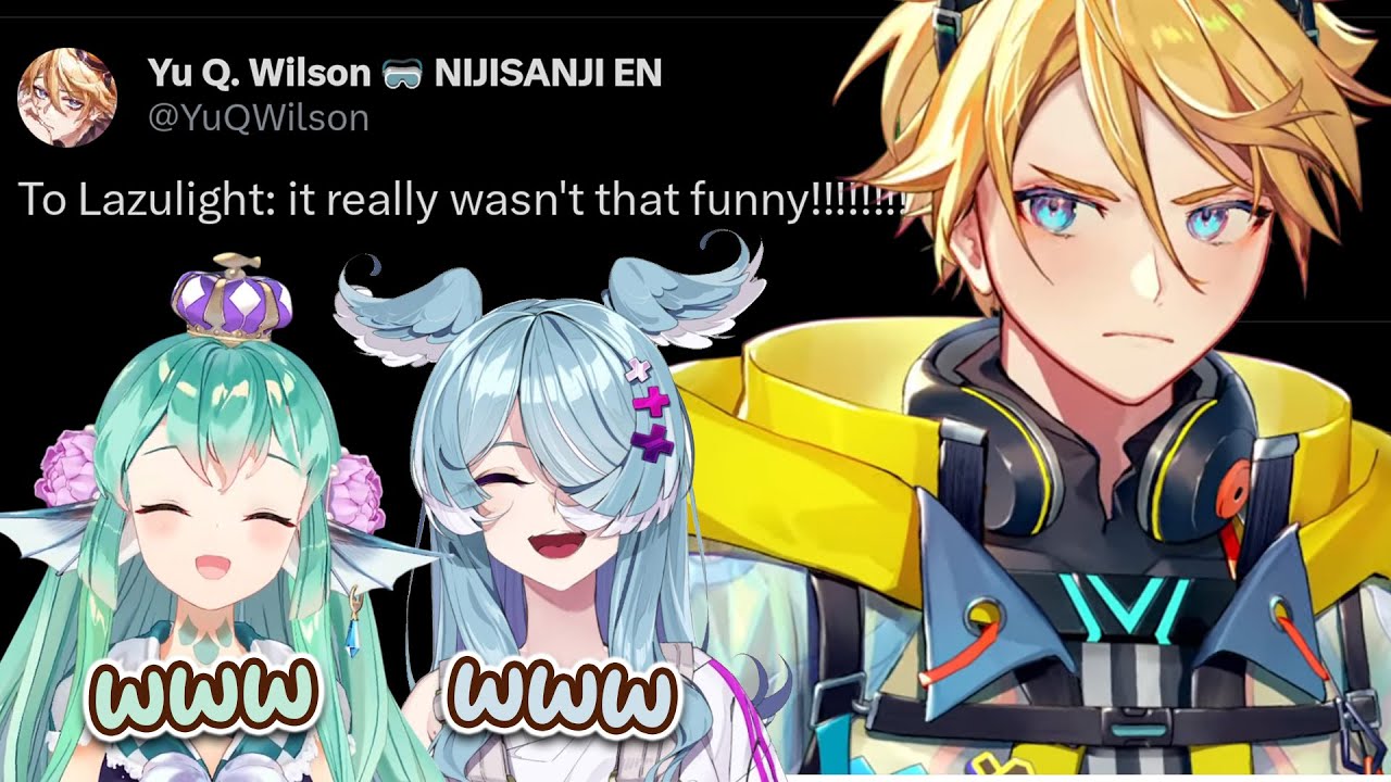 Lazulight can't stop laughing at that one Willy clip【NIJISANJI EN CLIP】