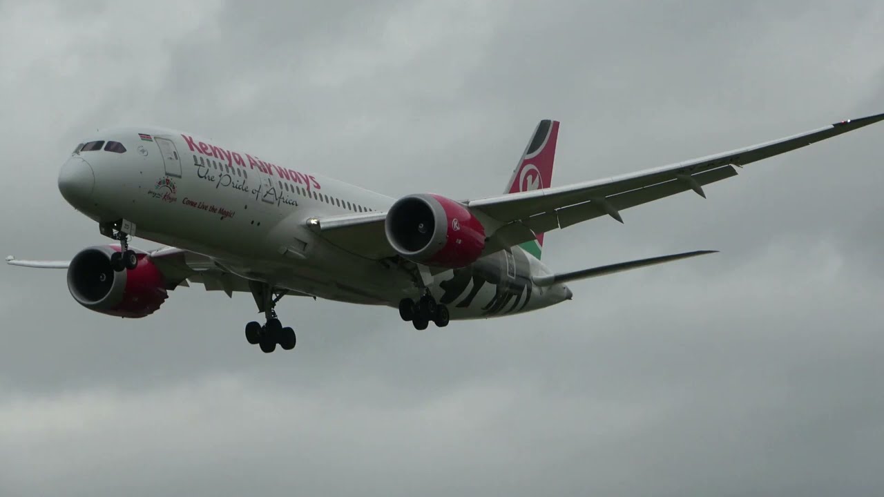Kenya Airways Boeing 787  Come Live The Magic Livery at London  Heathrow
