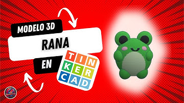 Cómo diseñar una rana en 3D con Tinkercad | Tutorial paso a paso 🐸🌿
