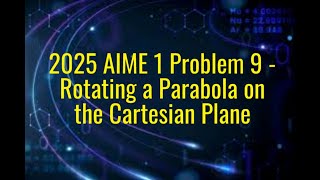 2025 AIME 1 Problem 9