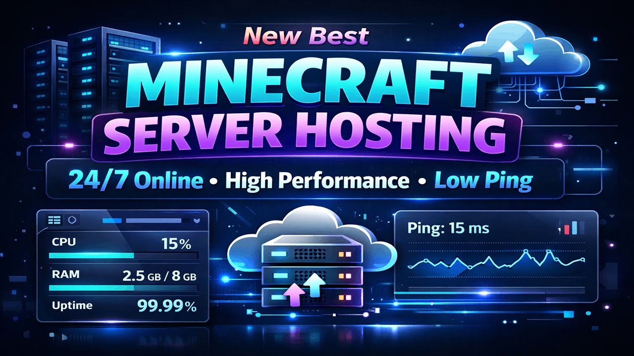 How to Create a Free Minecraft Server 24/7 | Best Free Hosting (2026 ...