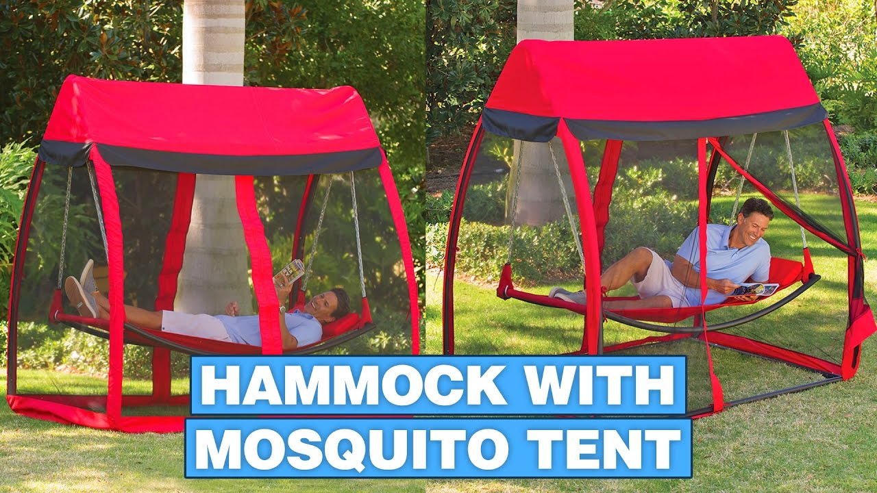 This Hammock Tent Helps You Relax In a Hammock With No Mosquitoes YouTube