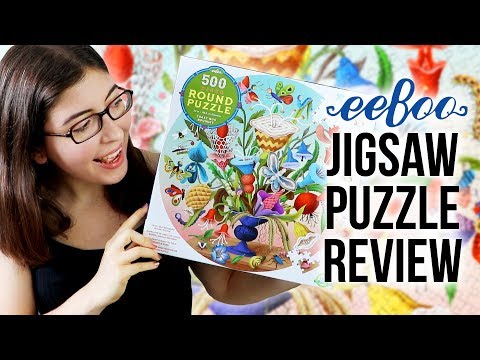 Jigsaw Puzzle Review: Eeboo 500 Piece Round