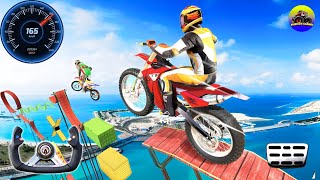 Extreme Bike Stunt 3D Games - Ultimate Motocross Racing - Android gameplay screenshot 5