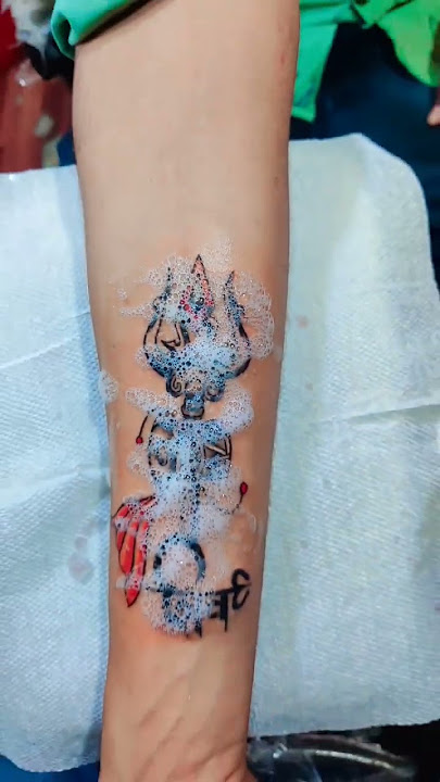 Shiv Tattoo 🥰|| 😍Mahadev Tattoo | Trishul Tattoo #shorts #shortvideo #youtubeshorts #shorts