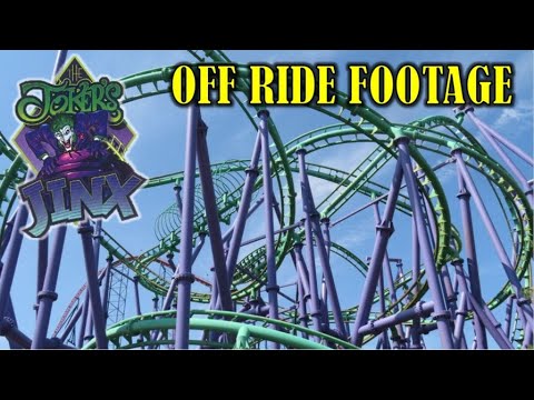 Joker's Jinx at Six Flags America Off-Ride Footage (No Copyright) - YouTube