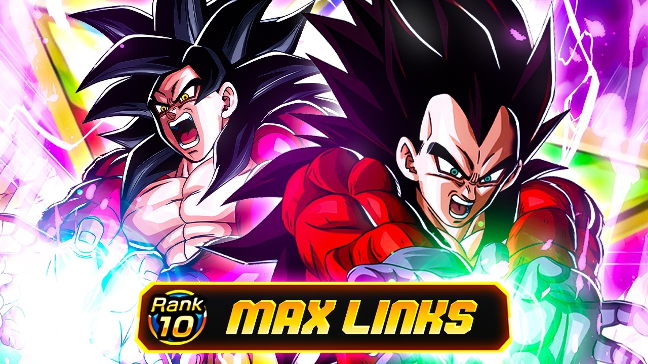 HOW TO BUILD LR INT SSJ4 VEGETA + SSJ4 GOKU!! 100% Max Links First Look | DBZ Dokkan Battle
