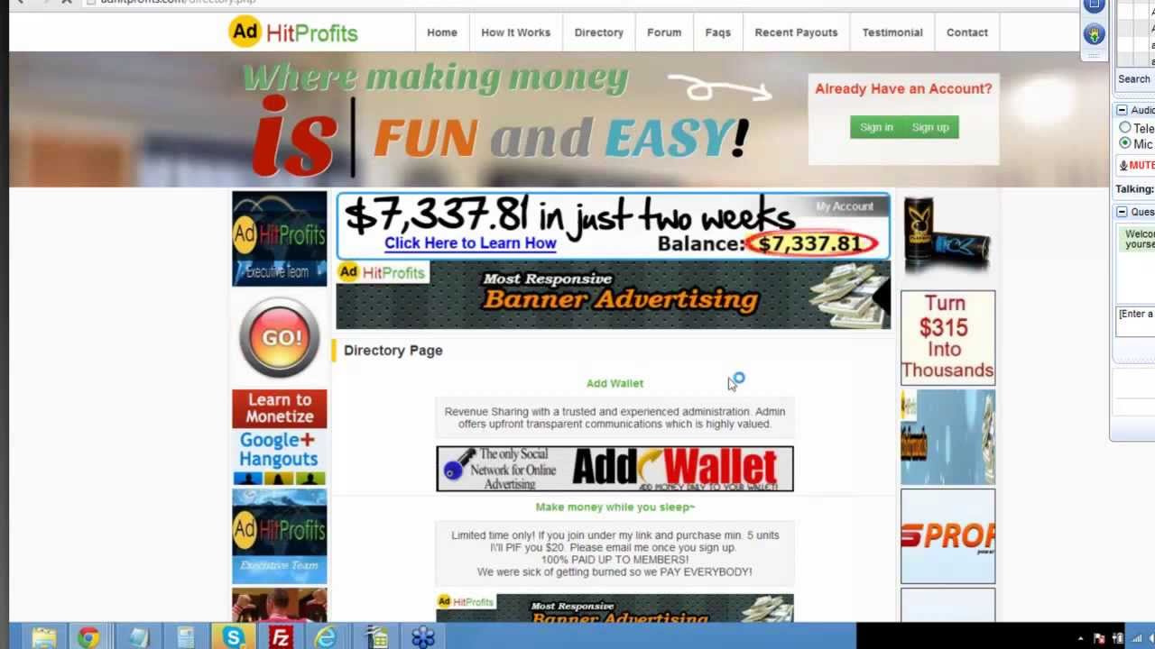 Reasons To Join AdHitProfits AHP webinar 06 20 2013 with Carles Scoville