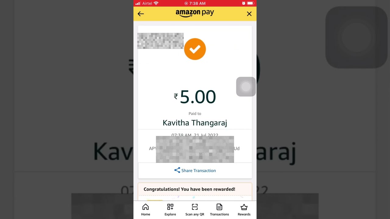 Track your payments easily in phone with a single button click - Quick Demo