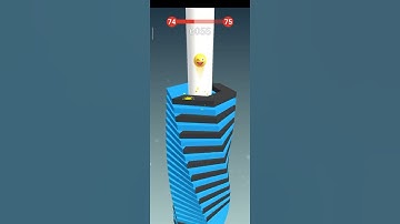 Stack Ball 3D Game Level 65 ( World Record )