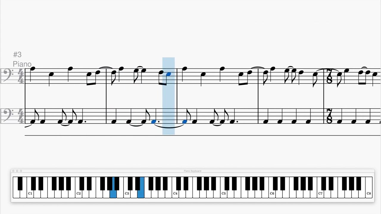 Arco Arena by Cake [piano arrangement]