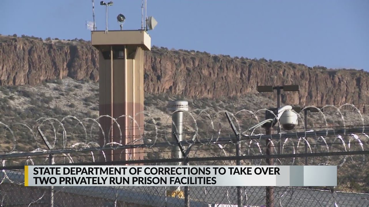 Northwest NM Correctional Center converted to public prison YouTube