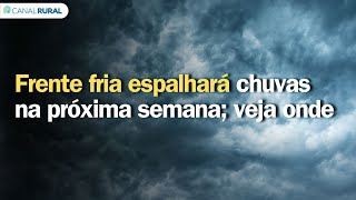 Previsão Do Tempo Brasil 15 Dias Frente Fria Espalhará Chuvas Na Próxima Semana Veja Onde