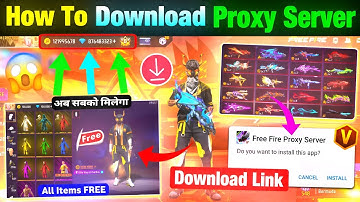 How To Download Proxy Server In Free Fire 💯😱🔥| Free Fire Proxy Server | Proxy Server Free Fire