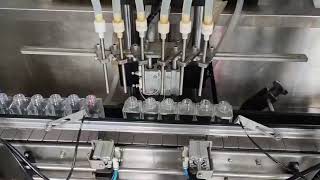 Fully automatic six head liquid filling machine