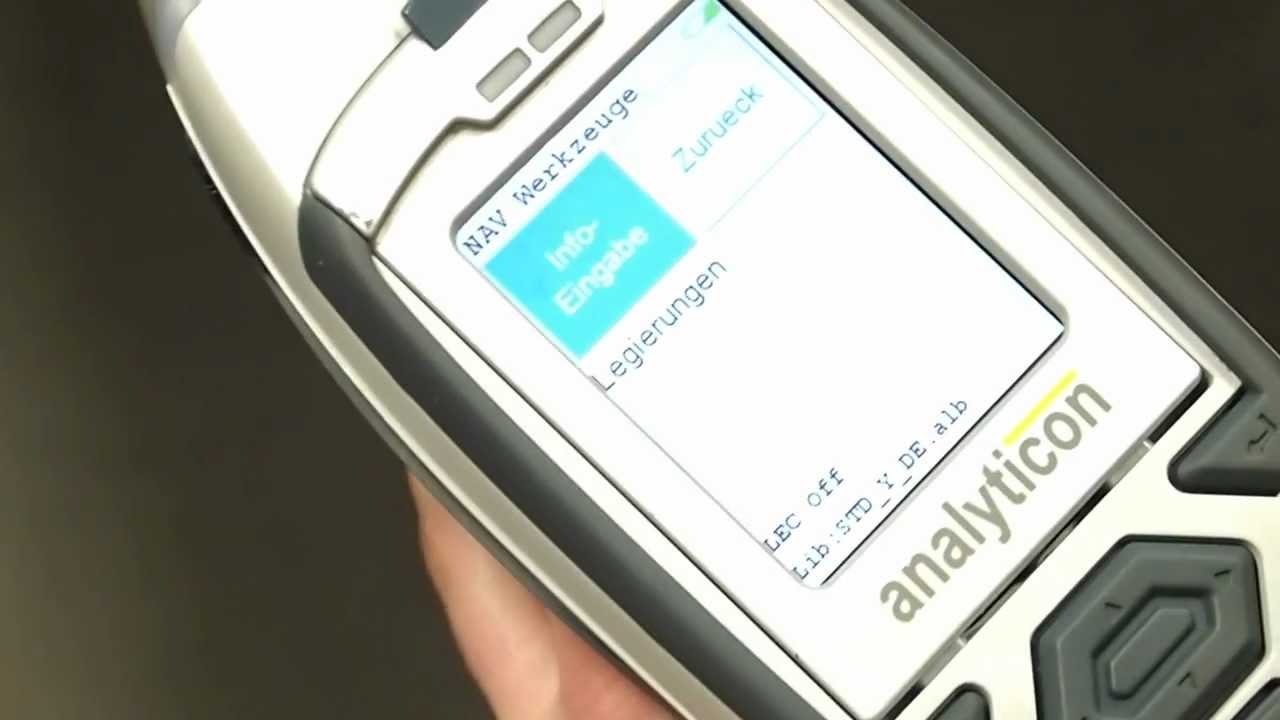 Verwechslungsprüfung - Materialanalyse (RFA)