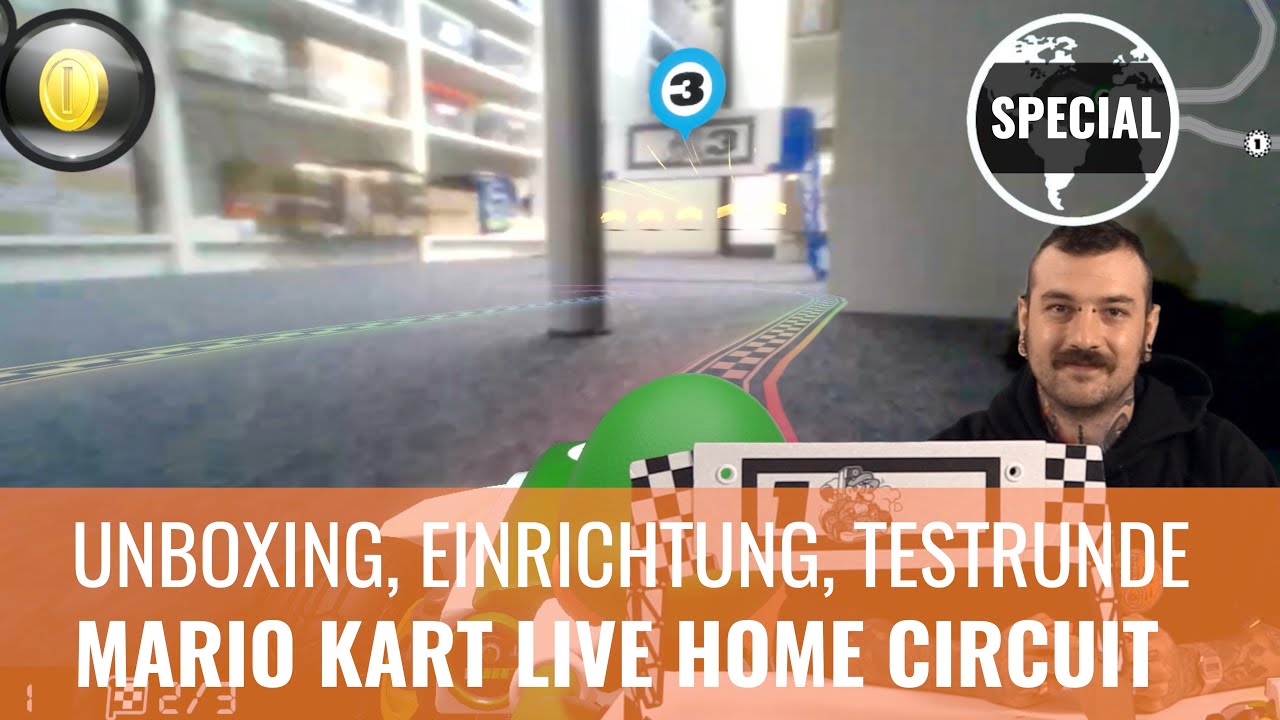 Mario Kart Live - Home Circuit: Unboxing, Einrichtung, Testrunde 