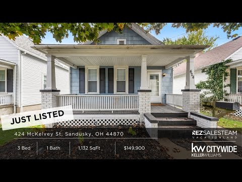424 McKelvey St, Sandusky, OH home video tour