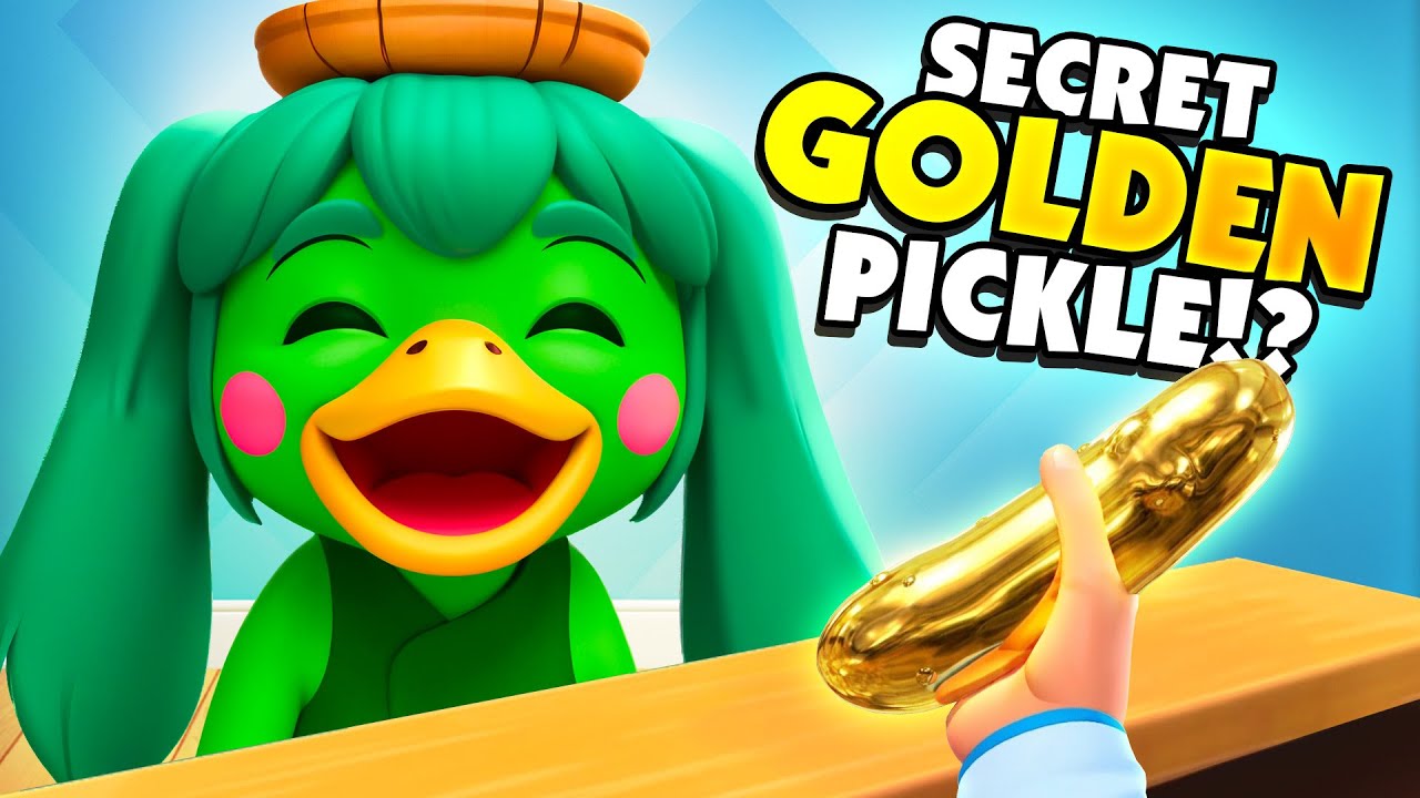 Как найти секретный ЗОЛОТОЙ МАРИНОВАННЫЙ ОГУРЕЦ в моем суши-ресторане! - Cooking Clash VR