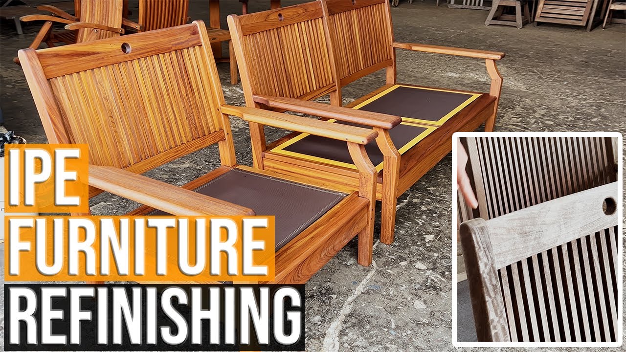 How to Clean & Restore Ipe Wood Furniture YouTube